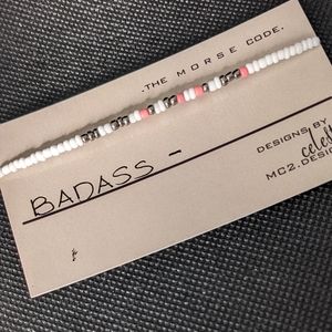 MC2 | Morse Code Bracelets - Badass